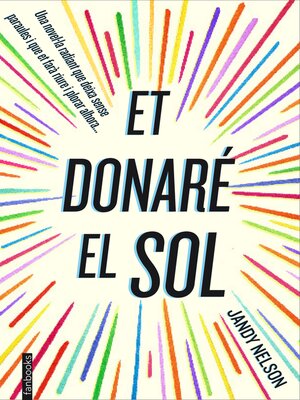 cover image of Et donaré el sol
